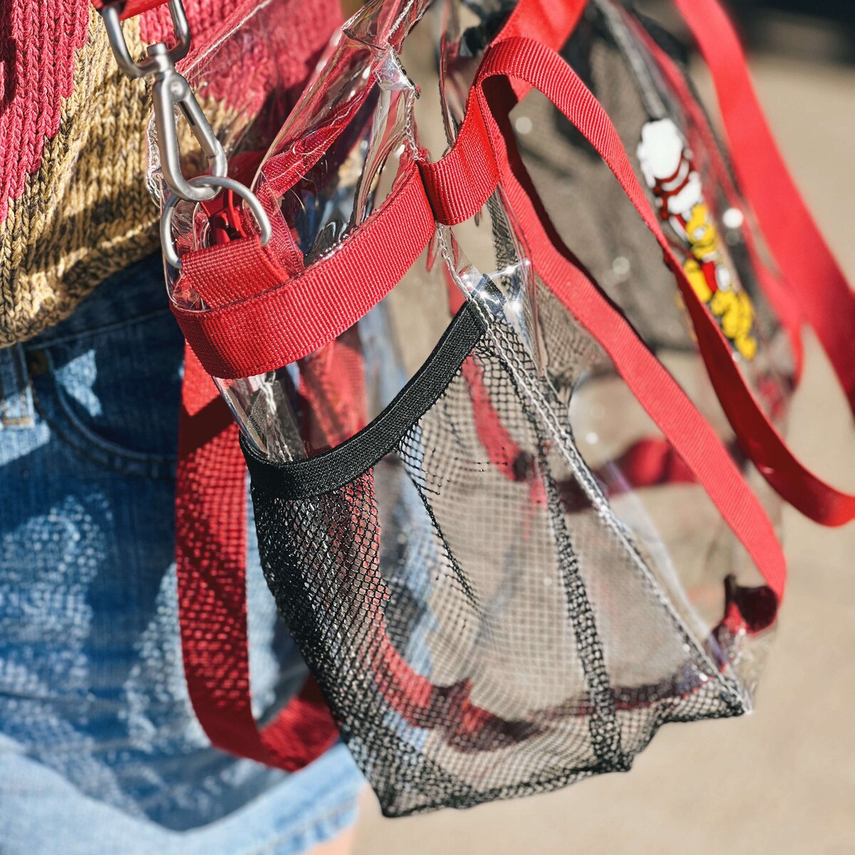 Marching Band Cy Cardinal Clear Rachelle Bag